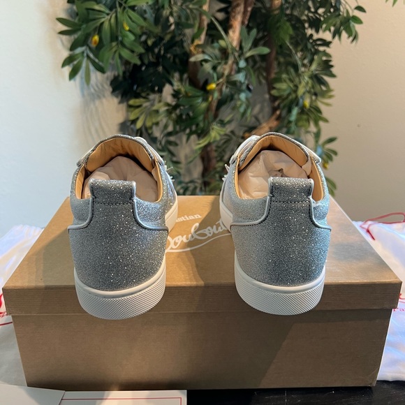 🛑Christian Louboutin Louis Junior P Pik Pik Strass🛑 - Picture 2 of 9